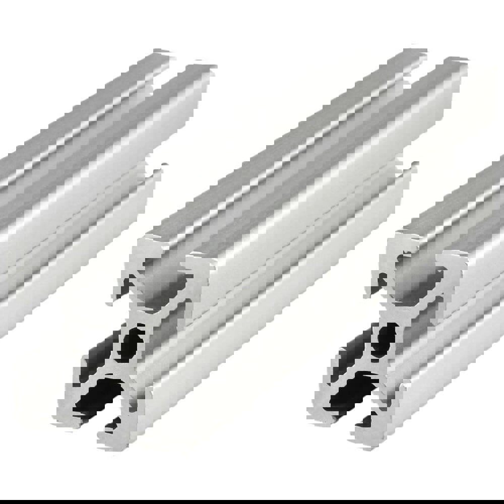 Framing; Frame Type: T-Slotted ; Duty Grade: Standard-Duty ; Material: Aluminum Alloy ; Slot Location: Quad ; Shape: Square ; Finish: Clear Anodized